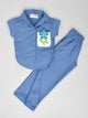 Blue Solid Coord Set