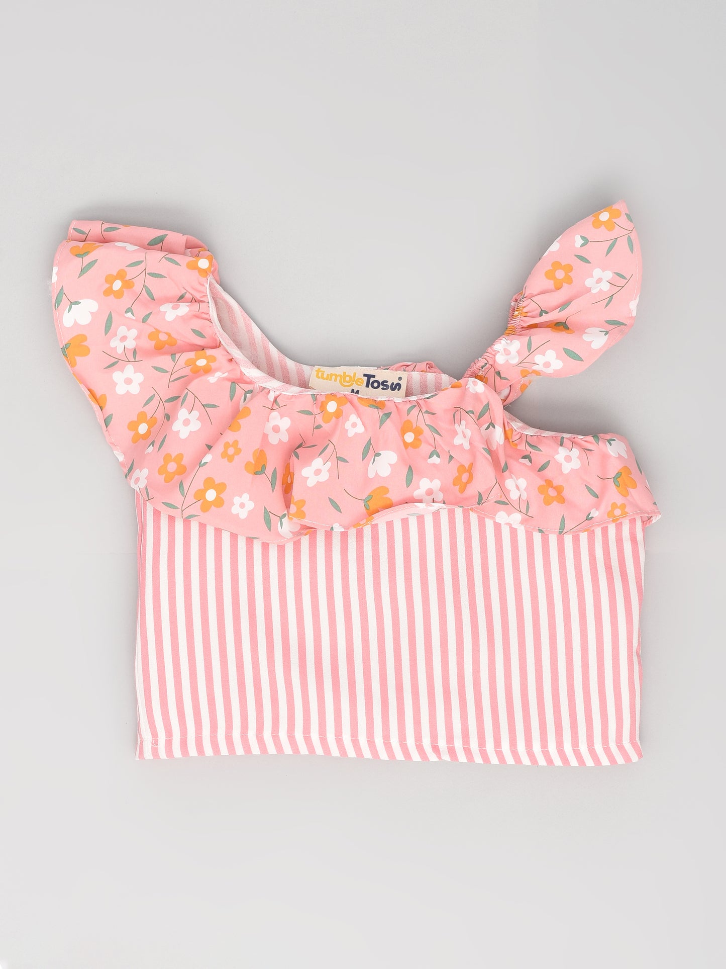 Pink striped Coord Set
