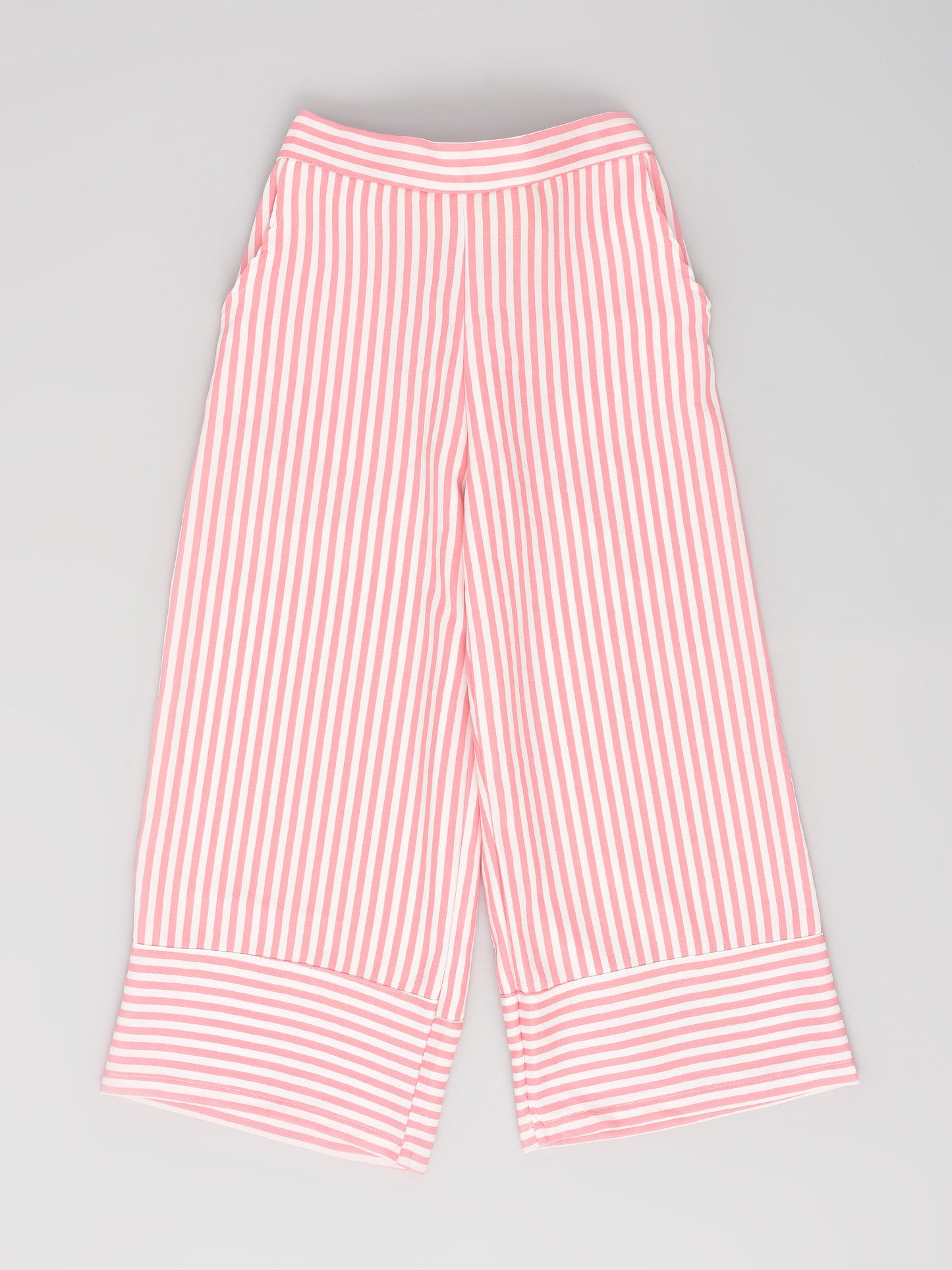 Pink striped Coord Set