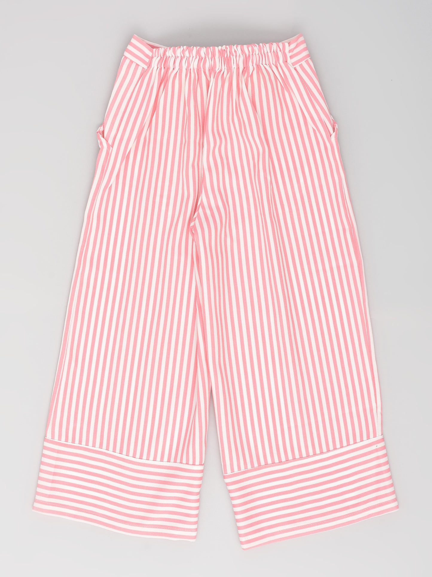 Pink striped Coord Set