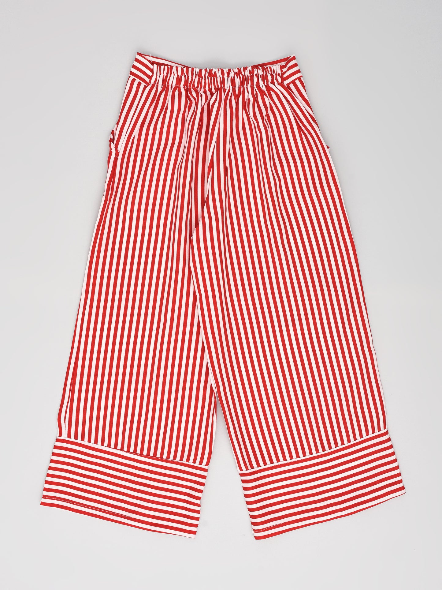 Red Striped Coord Set