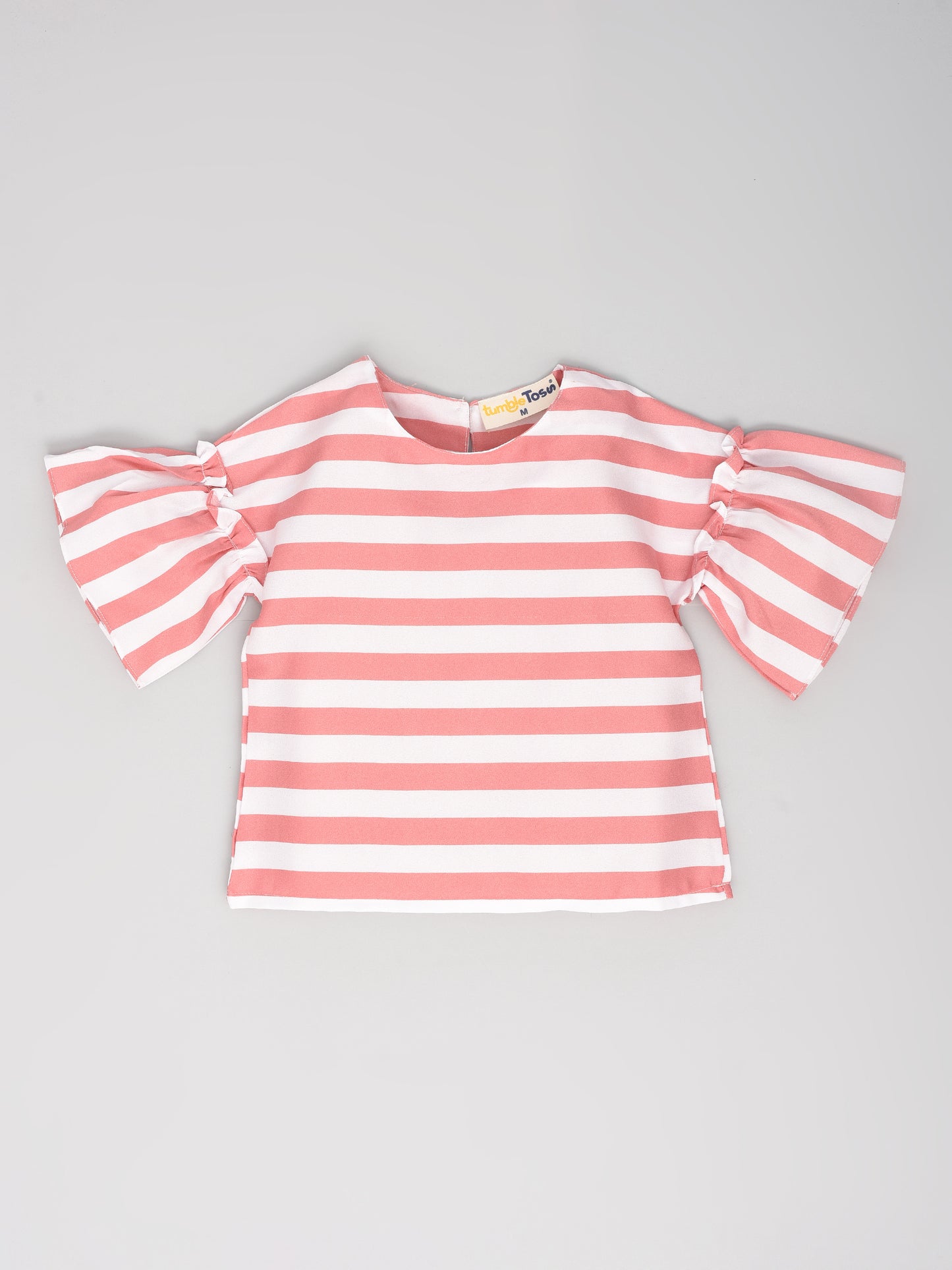 Pink Coord Set with bell sleeves