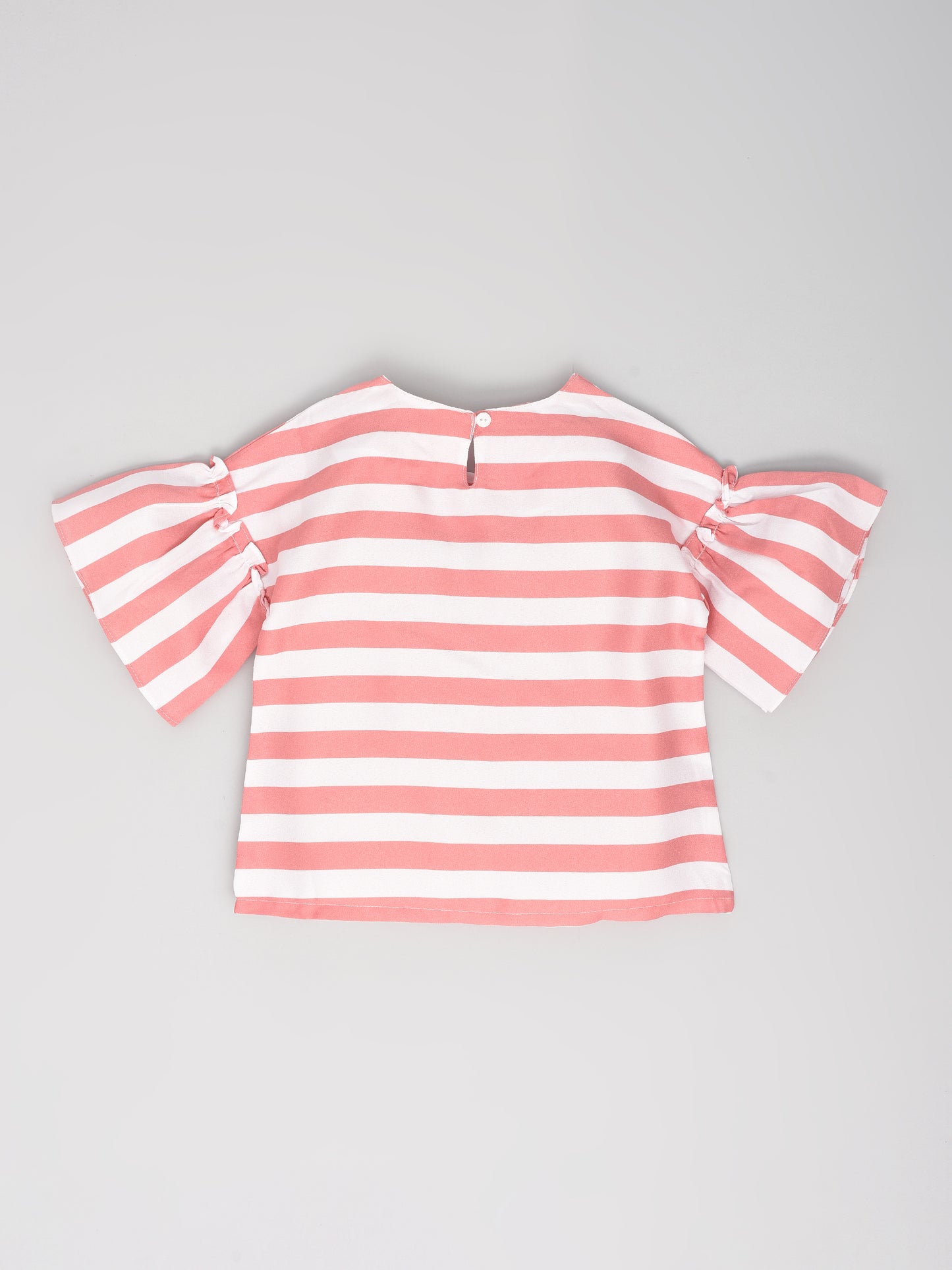 Pink Coord Set with bell sleeves