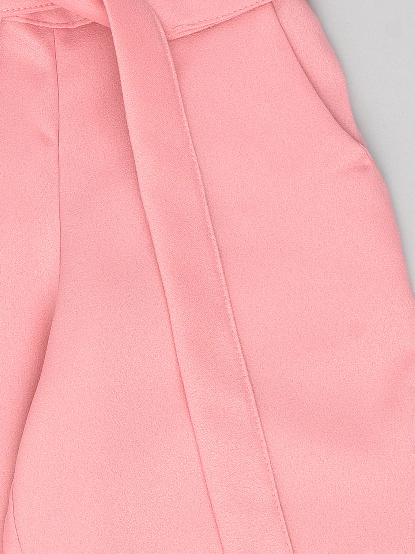 Pink Coord Set with bell sleeves