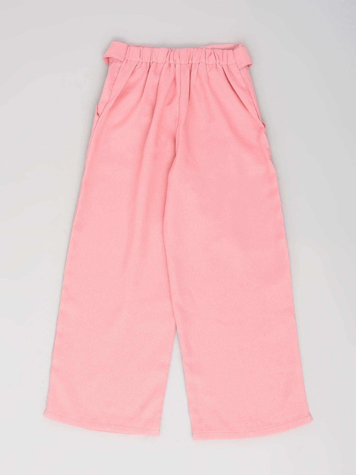 Pink Coord Set with bell sleeves
