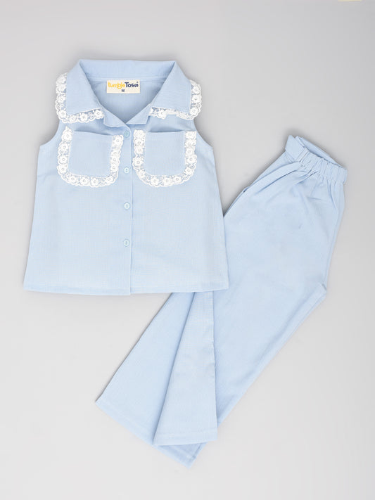 Sky Blue Coord Set