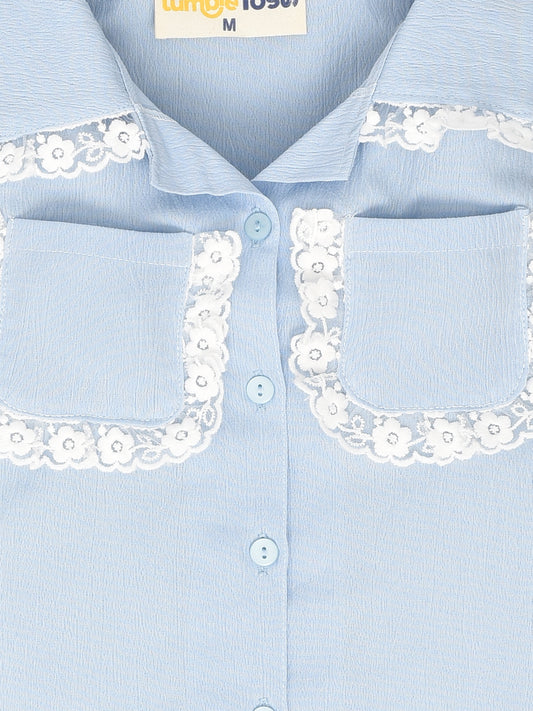 Sky Blue Coord Set