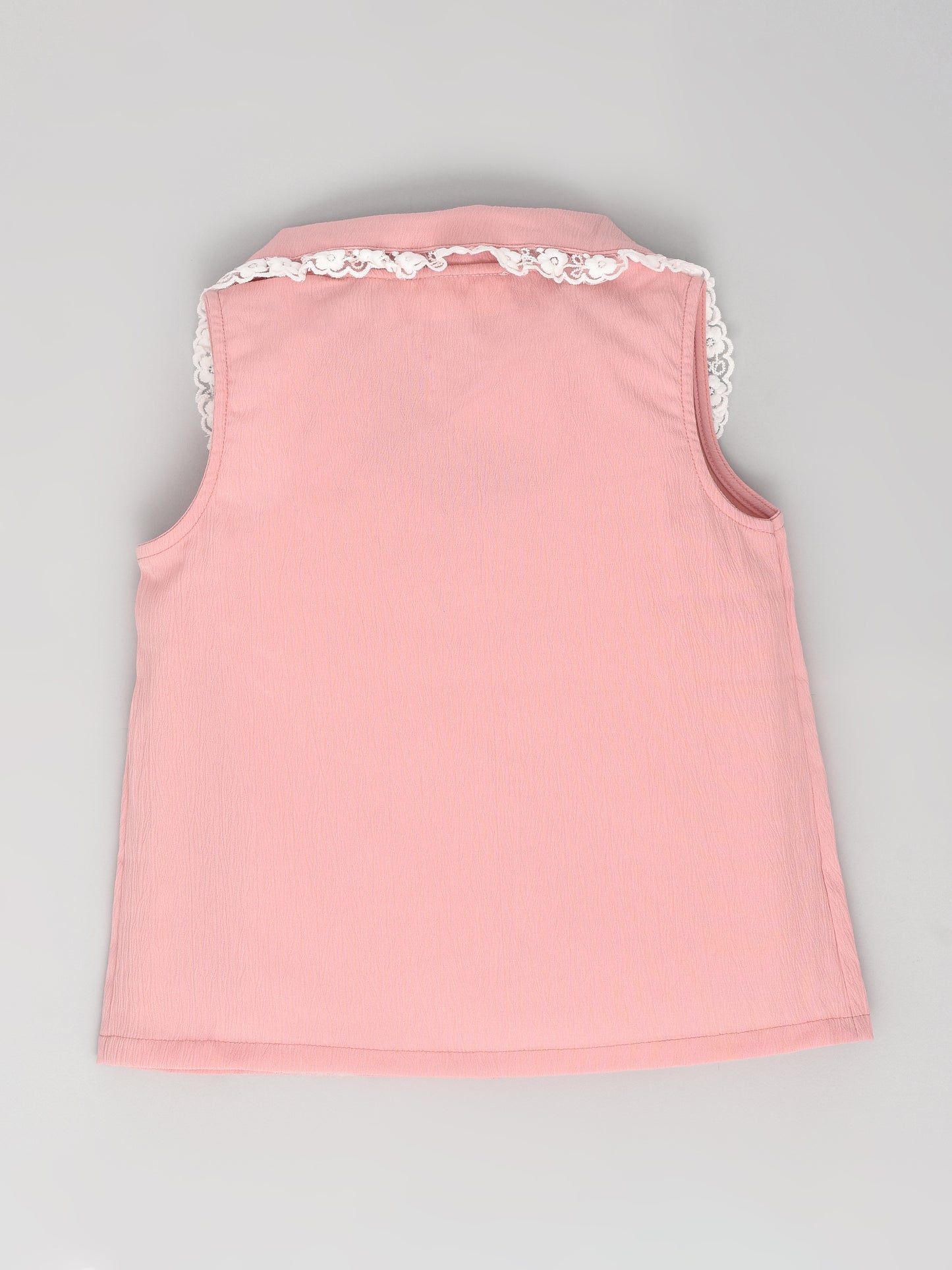 Pink Sleeveless Coord Set