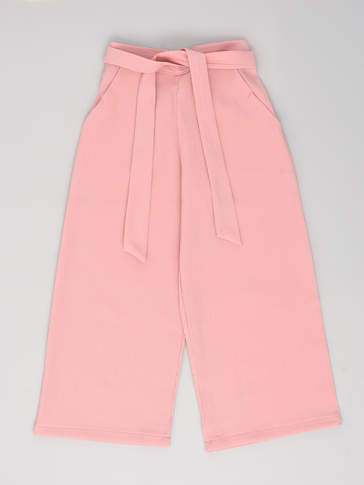 Pink Sleeveless Coord Set