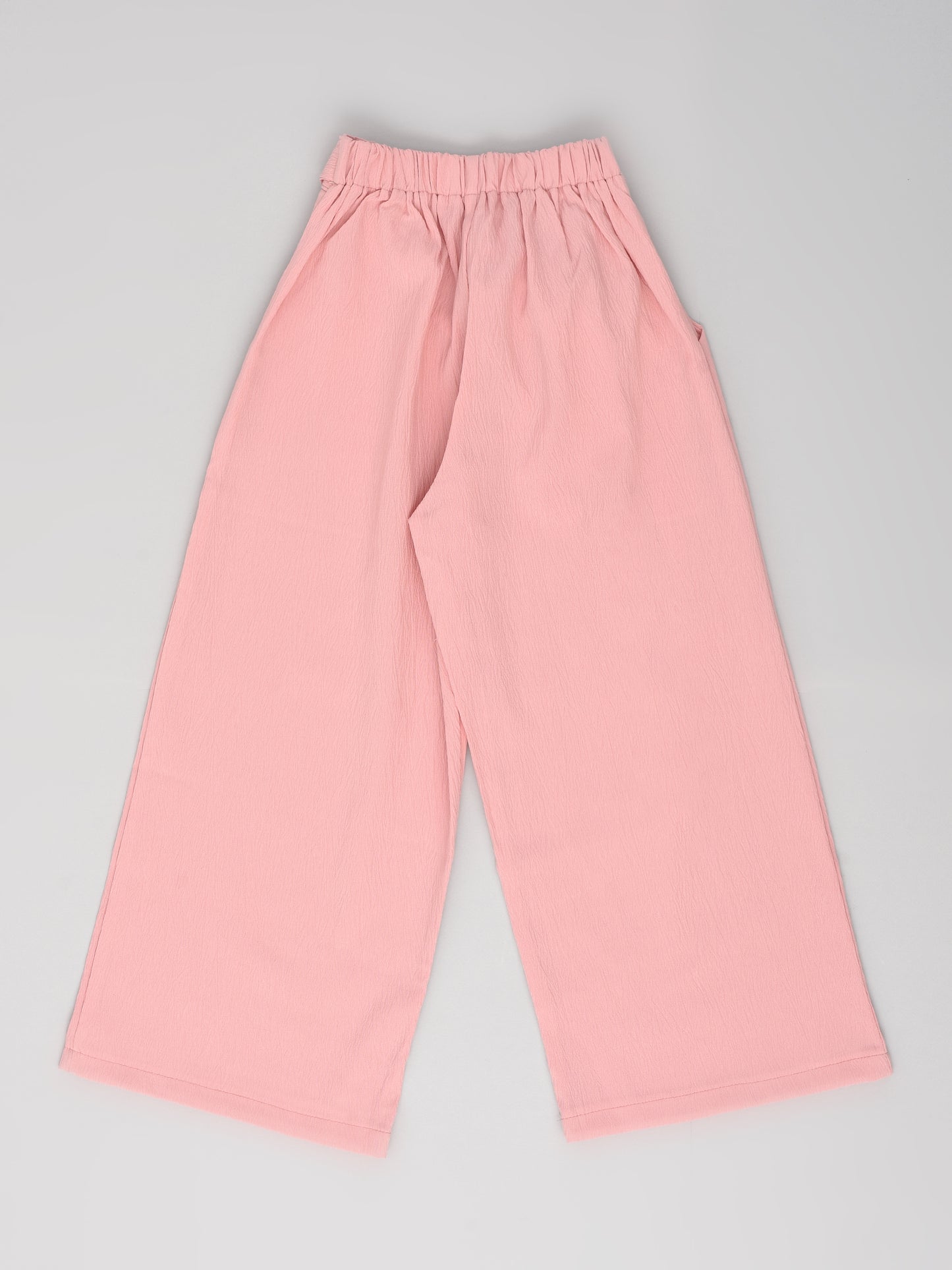 Pink Sleeveless Coord Set