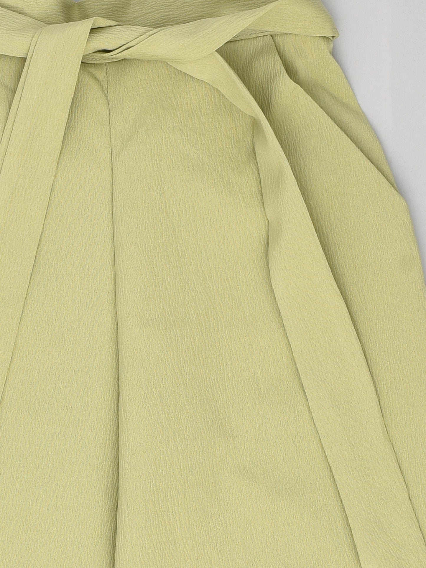Olive Sleeveless Coord Set