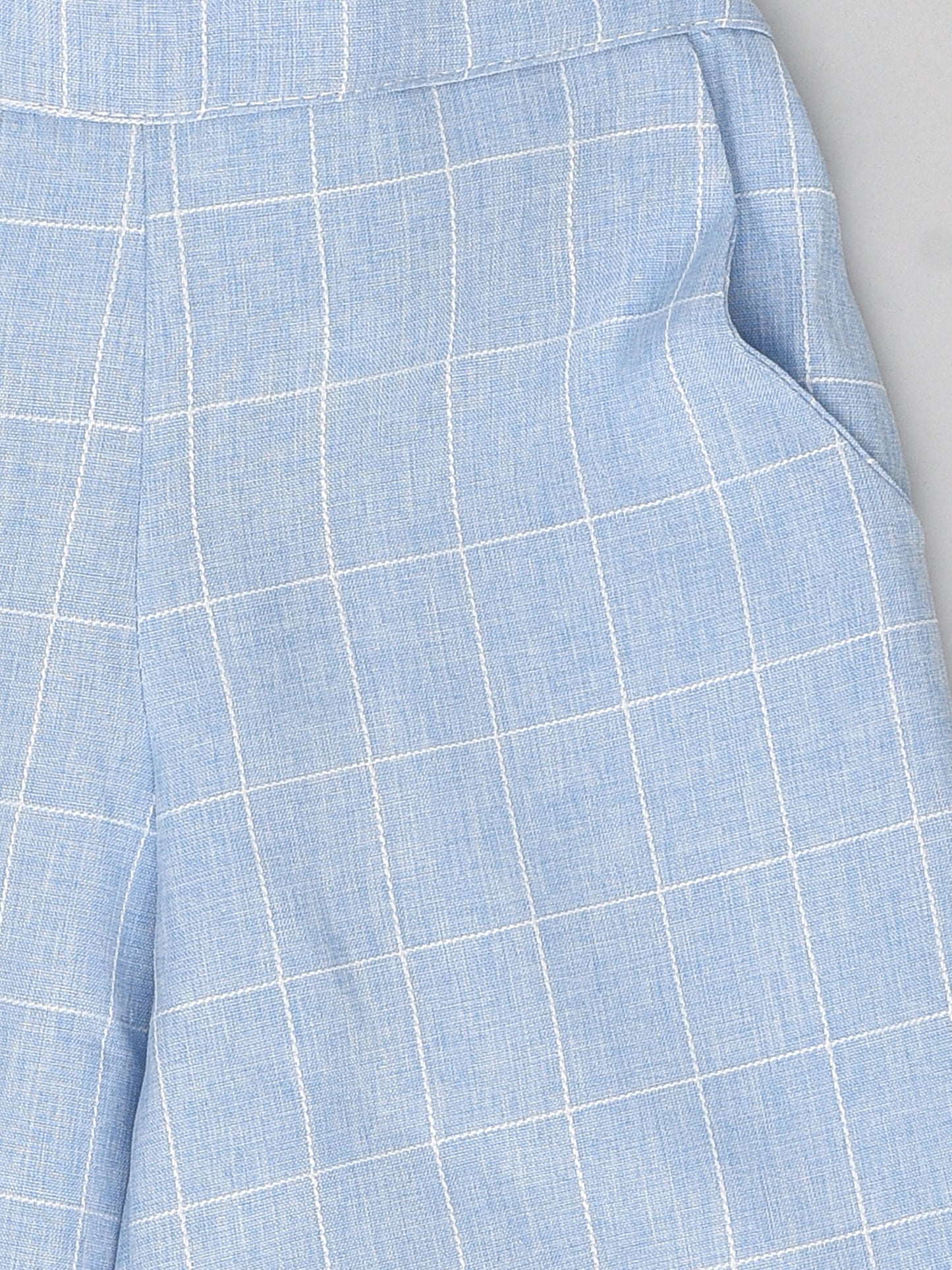 Sleeveless Coord Set Blue
