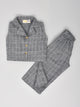 Gray Sleeveless Coord Set