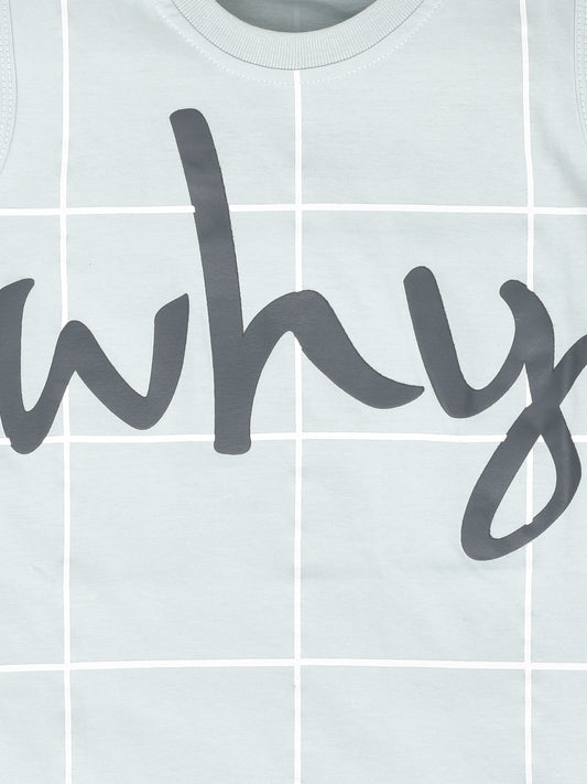 Sleeveless Cotton T-Shirt