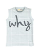 Sleeveless Cotton T-Shirt