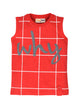 Sleeveless Cotton T-Shirt
