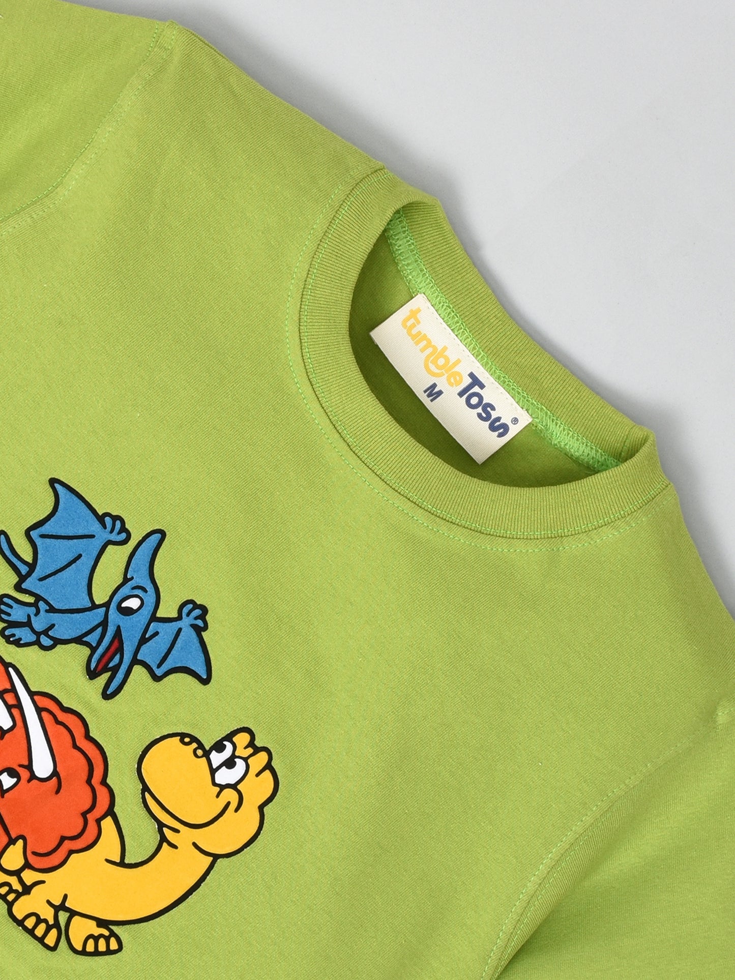 Animal design Casual Cotton T-Shirt Set