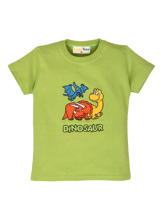Animal design Casual Cotton T-Shirt Set