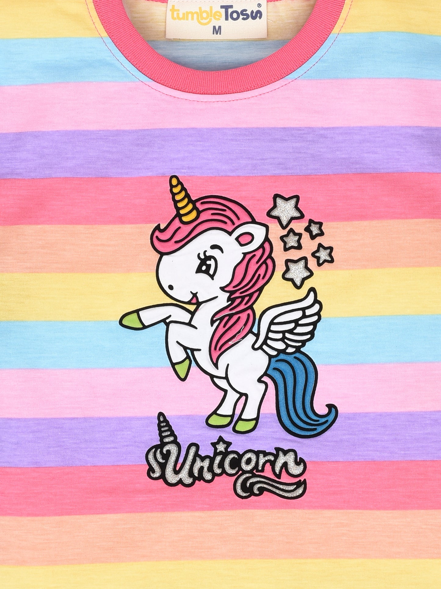Unicorn Printed  Top Set