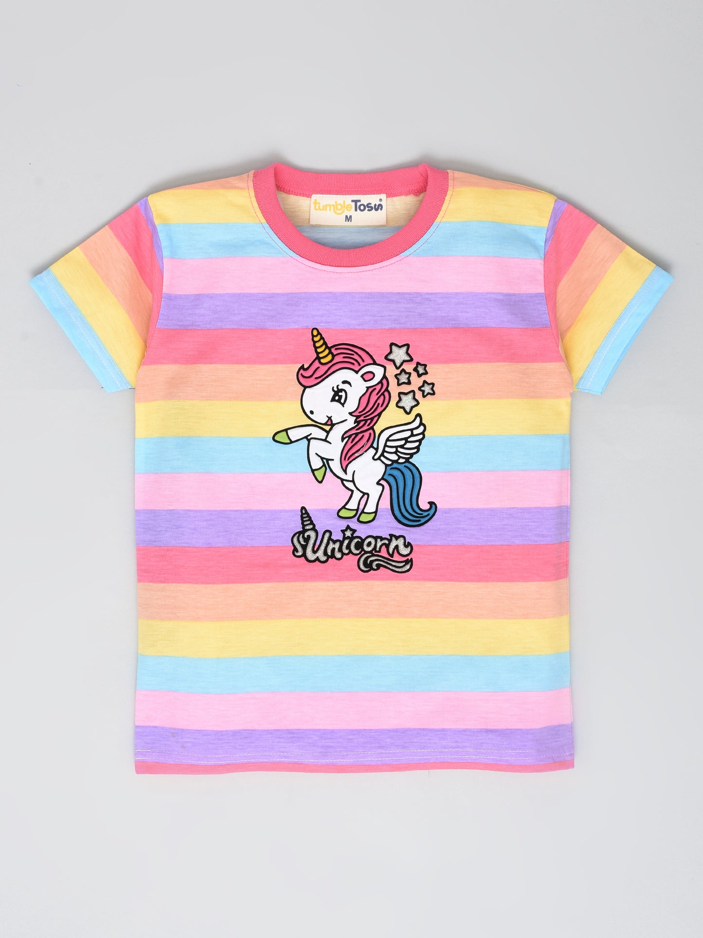 Unicorn Printed  Top Set