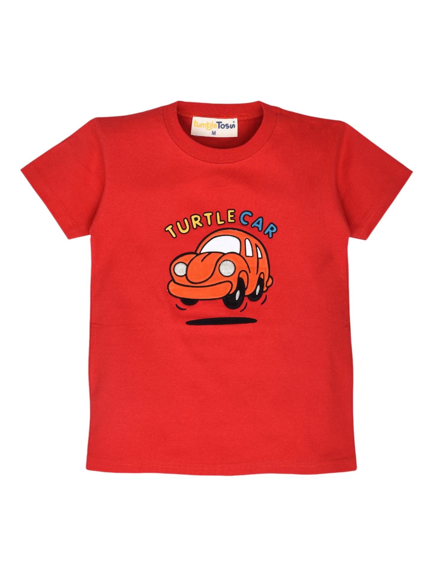 Car design Casual Cotton T-Shirt Set