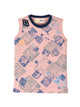 Sleeveless Cotton T-Shirt