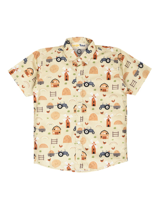 Half Sleeve Printed Shirt