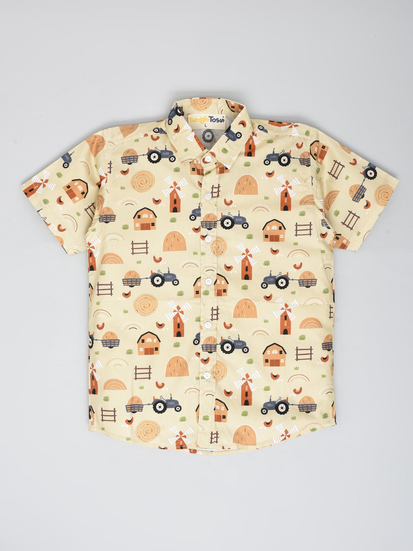 Half Sleeve Printed Shirt