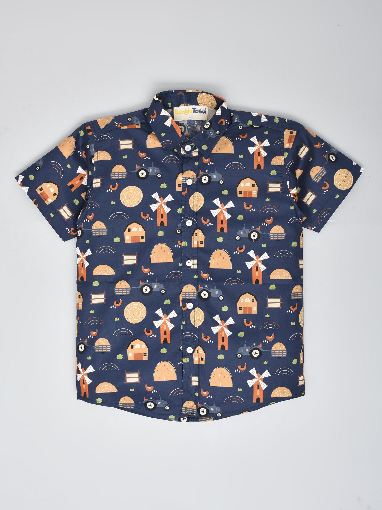 Half Sleeve Printed Shirt