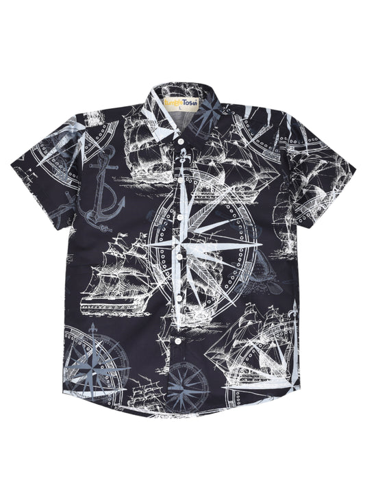 Half Sleeves Printed Shirt