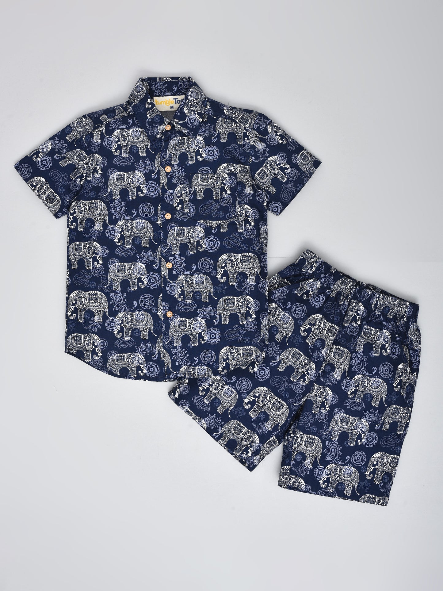 Blue Elephant Printed Co-ord Set