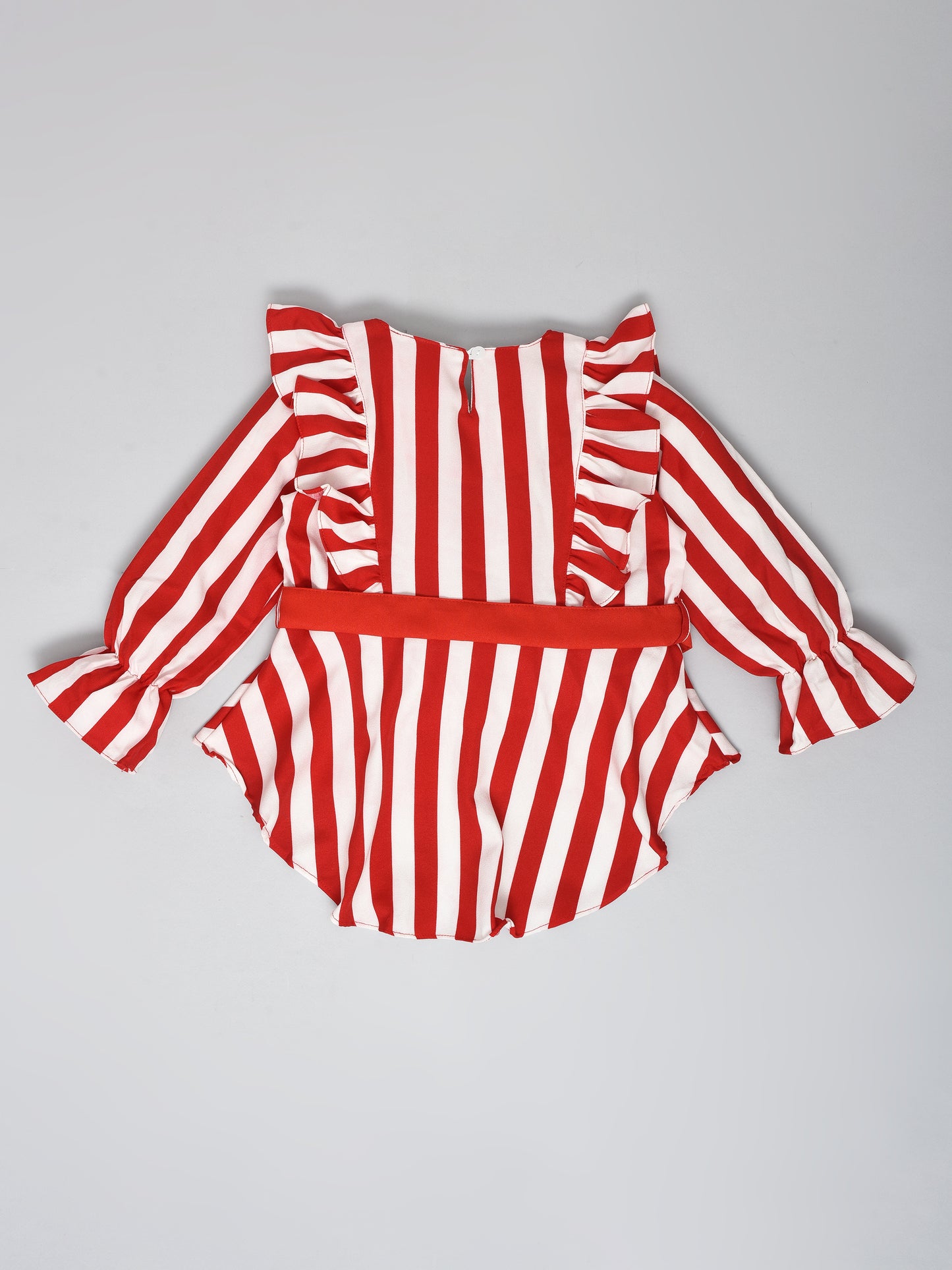 Red Striped Coord Set