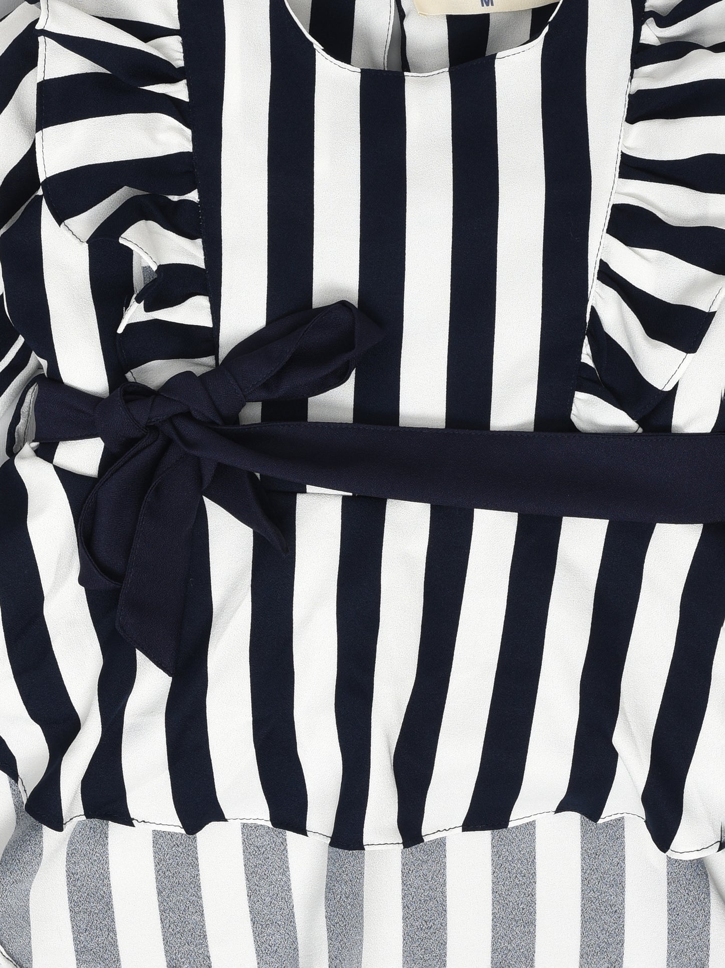 Navy Blue Stripes Coord Set