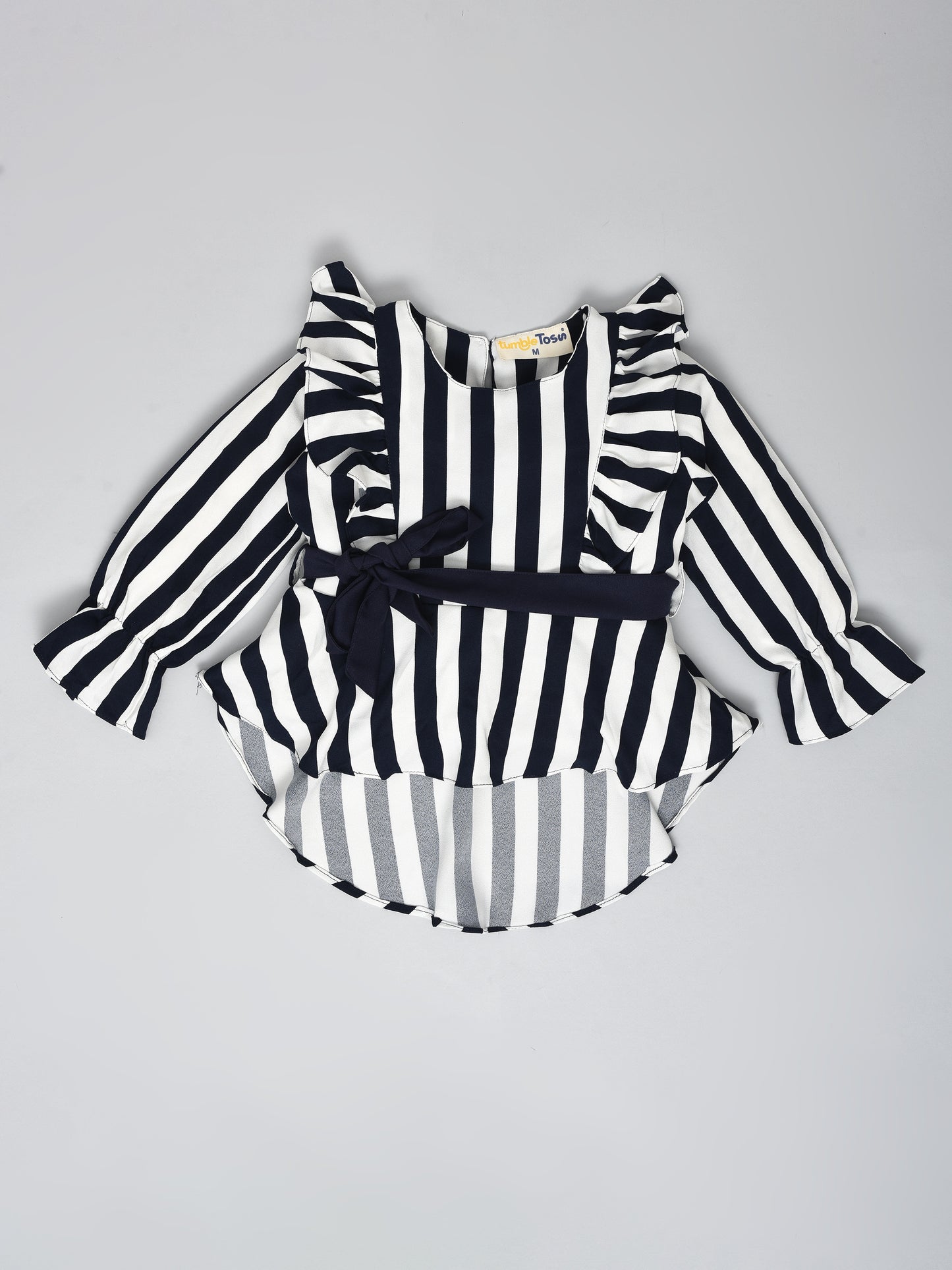Navy Blue Stripes Coord Set