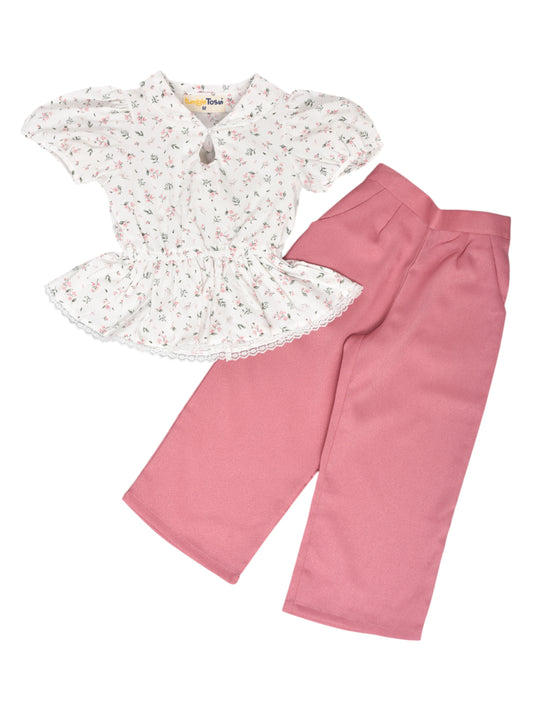 Pink Floral Coord Set