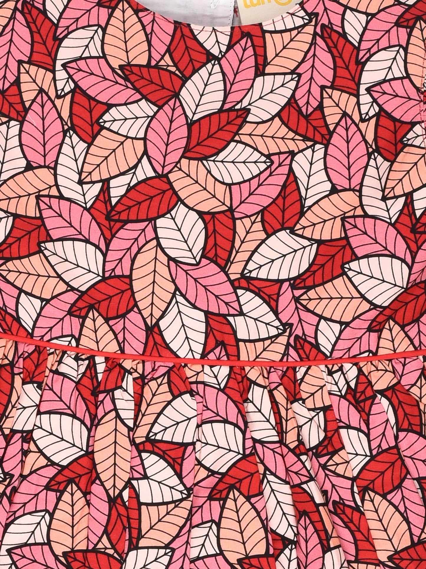 Red and Pink Dress
