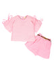Cute Pink Coord Set with Shorts