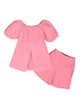 Pink Cute Coord Set with Shorts