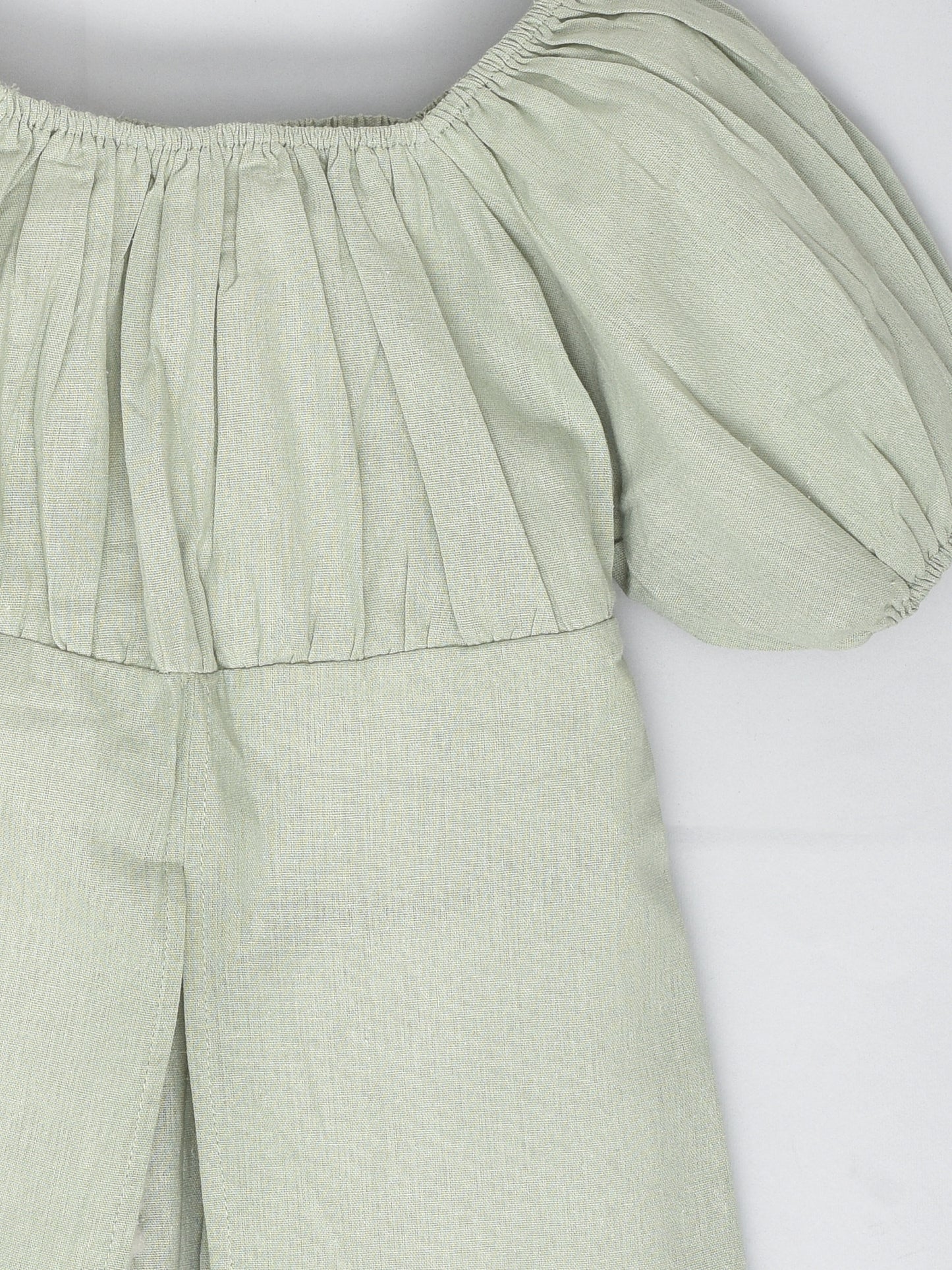 Green Coord Set with Shorts