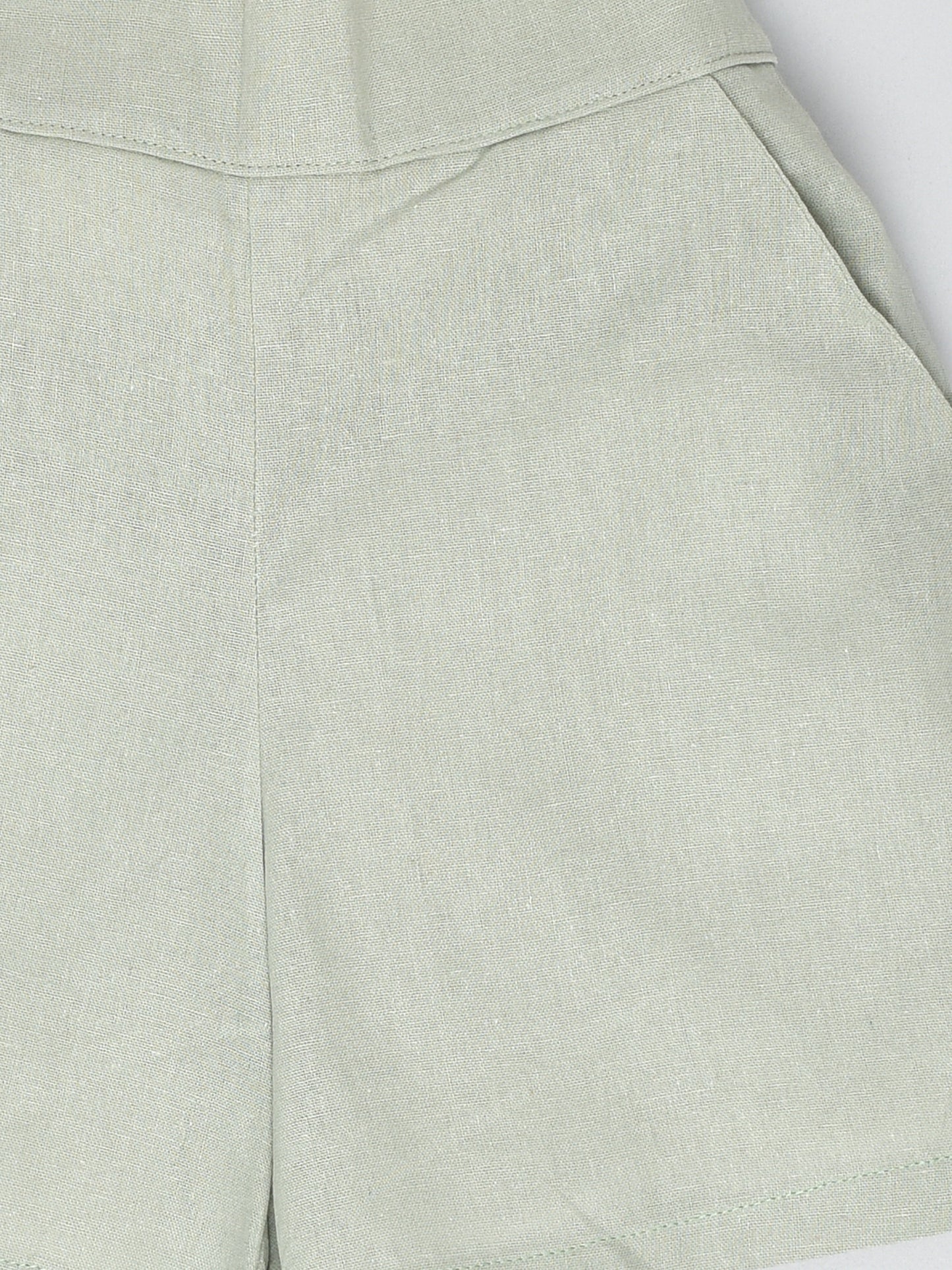 Green Coord Set with Shorts
