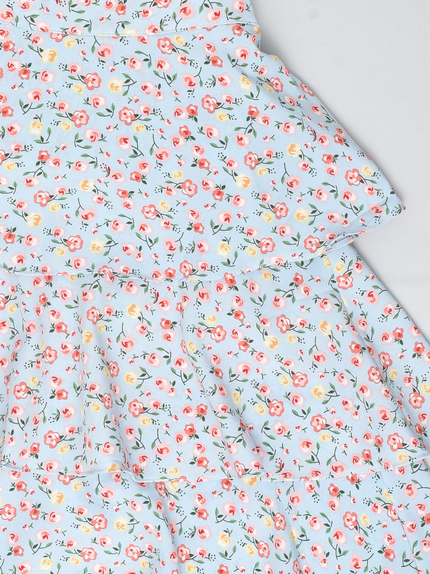 Floral Printed Coord Set with Skirt