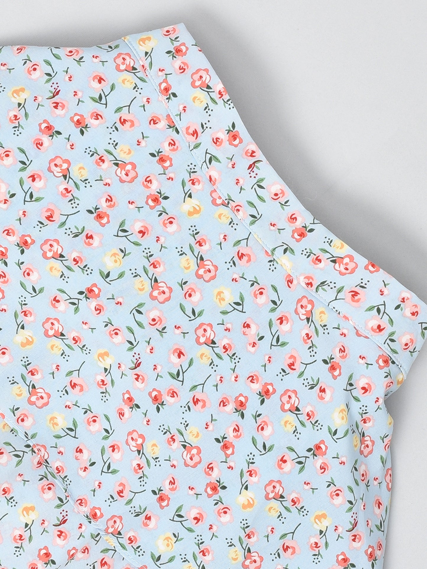 Floral Printed Coord Set with Skirt
