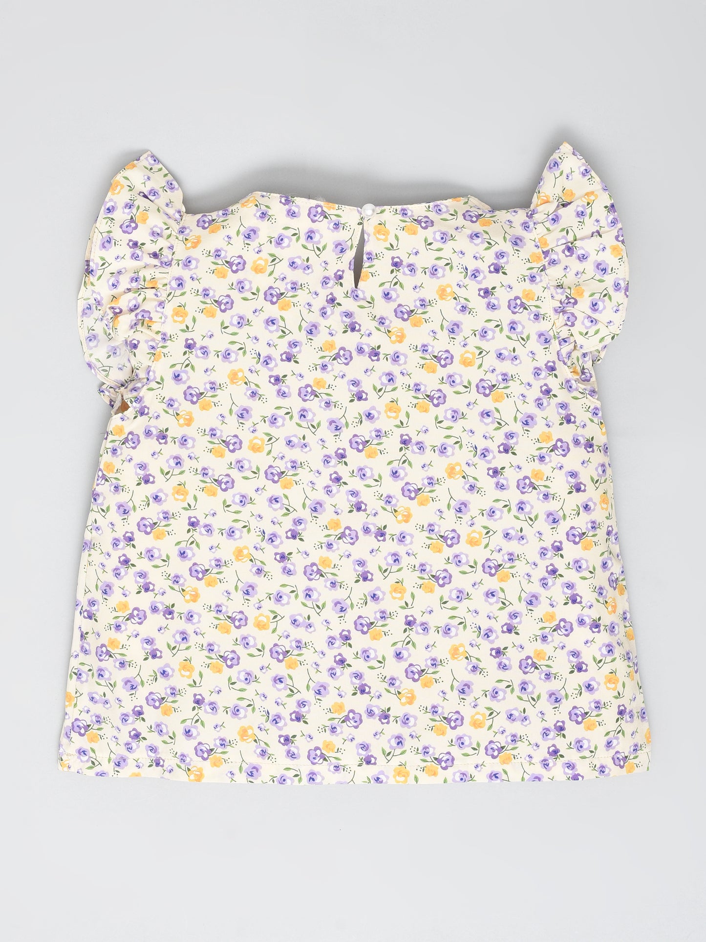 Floral White Coord Set