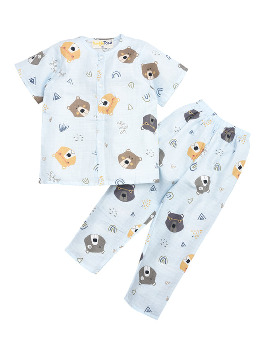 Printed Night Suit