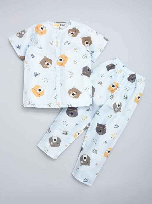 Printed Night Suit